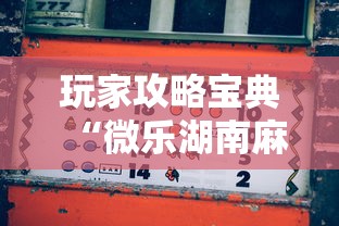 玩家攻略宝典“微乐湖南麻将有挂吗多少钱”分享辅助外挂教程